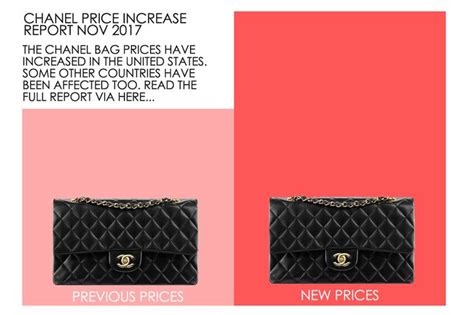 chanel mini price increase 2017|Chanel Price Increase Report Nov 2017 Part 2: The New.